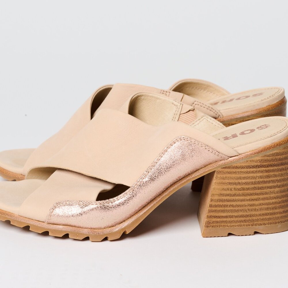 Sorel Block Heel Sandals